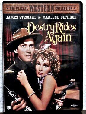DESTRY RIDES AGAIN DVD James Stewart, Marlene Dietrich, Brian Donlevy, Charles W
